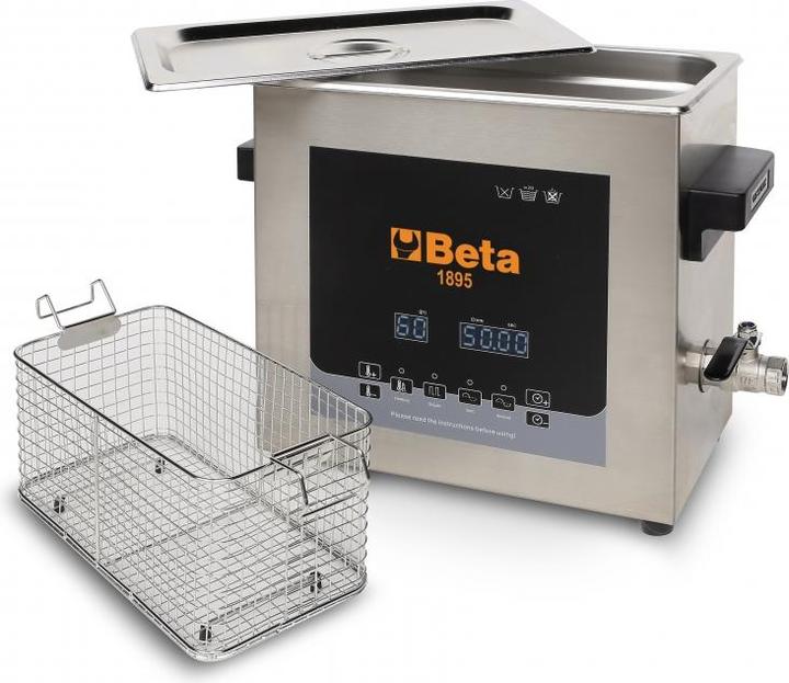 BETA Strumenti Vasca di lavaggio a ultrasuoni 1895 6 300 W 018950060 (6000 ml)