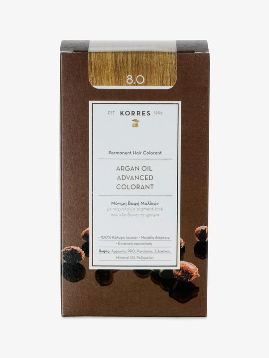 Image du produit Korres Huile d’ Argan Coloration Permanente (8.0 - Blond clair)