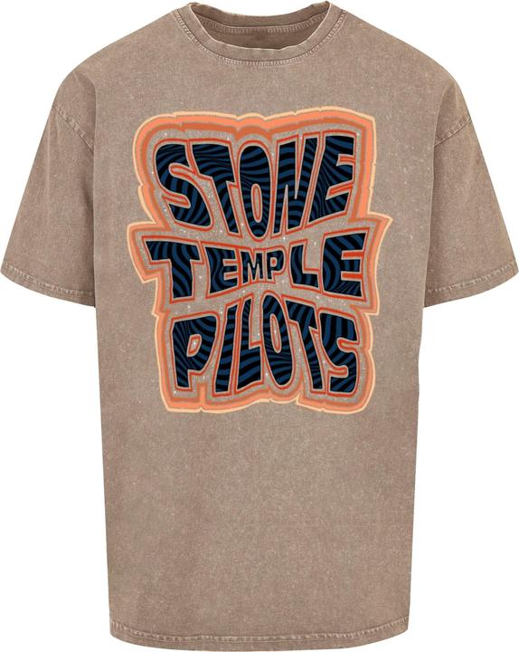 Immagine prodotto Merchcode Stone Temple Pilots - Maglietta oversize con lavaggio acido vintage - 113911 (XL)