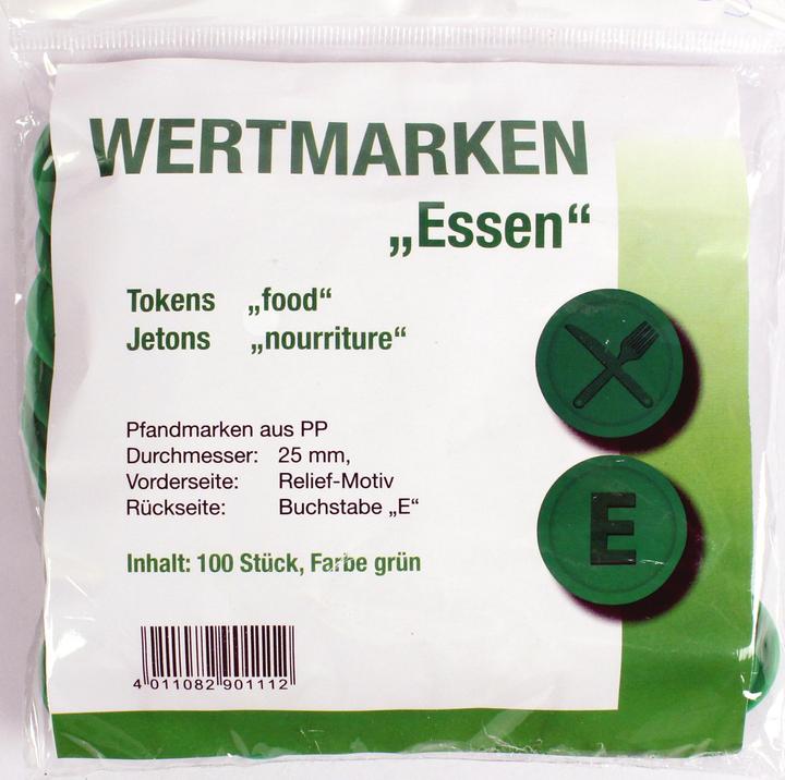 Produktbild W&A Jetons Wertmarken Essen
