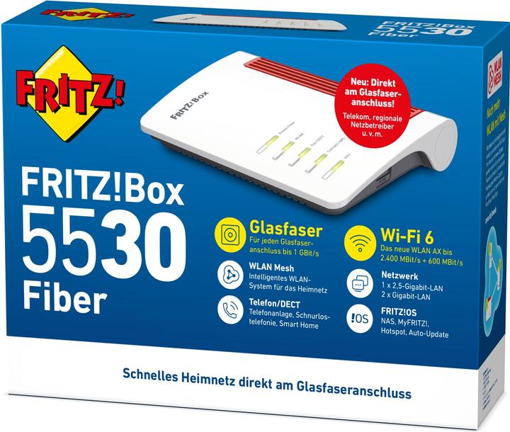 Actual product image AVM FRITZ!Box 5530 Fiber