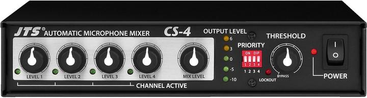 Actual product image JTS Microphone Mixer CS-4 (Studio- and Livemixer)