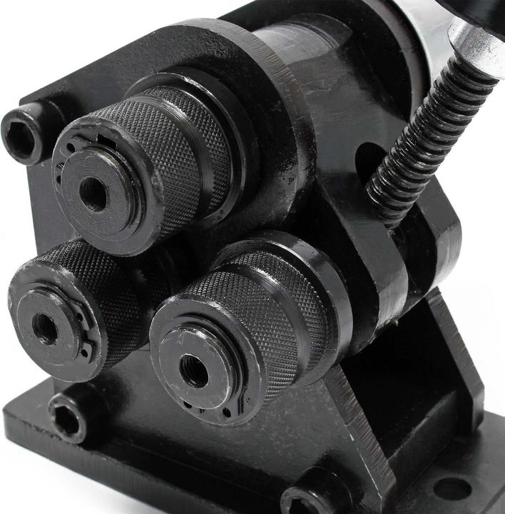 Produktbild Wiltec Rollenbiegemaschine manuell 70mm Rollenbieger Rundbiegemaschine Stahl