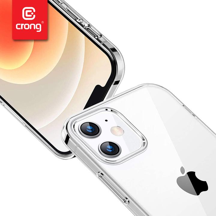 Actual product image Crong Crystal Slim Cover - Protective Case for iPhone 12 Pro Max (Transparent) (Apple iPhone 12 Pro Max)