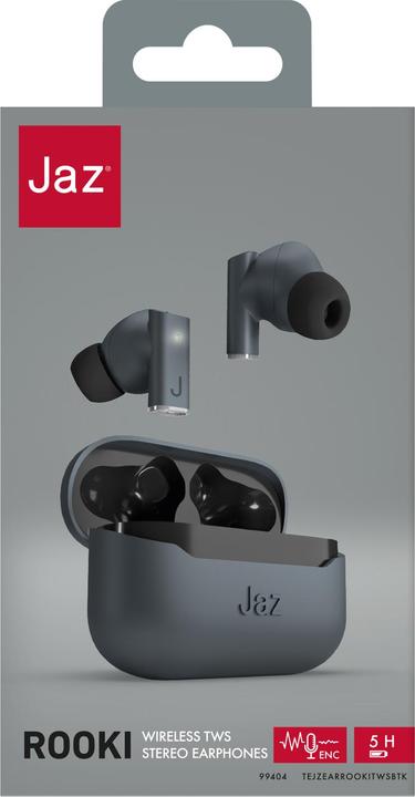 Actual product image SBS Dou Headphones. BT TWS JAZ Rooki ENC Black (ANC, 5 h, Wireless)