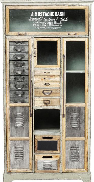Produktbild Kare Design Schrank Barber Shop (81 x 32 x 162 cm)