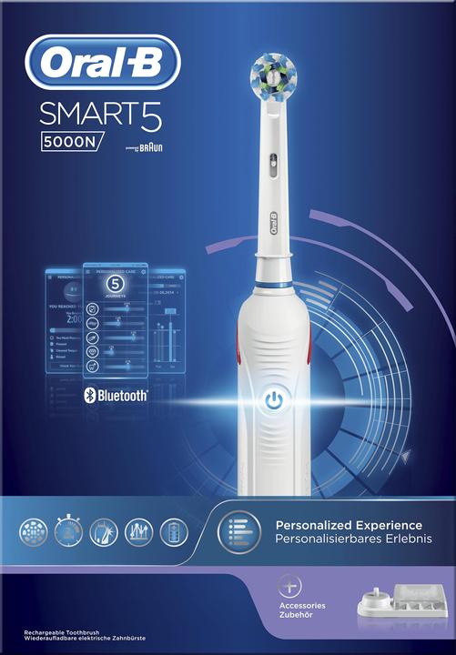 Produktbild Oral-B Smart 5 5000N Erwachsener Rotierende-vibrierende Zahnbürste (Oszillierende Zahnbürste)