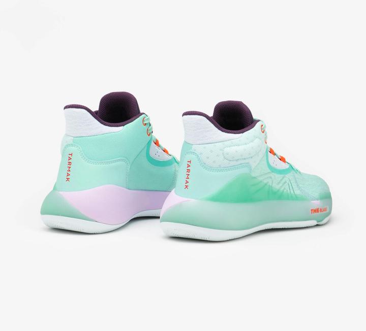 Actual product image Tarmak Women's/Men's basketball shoes high - SE 500 High blue (39)