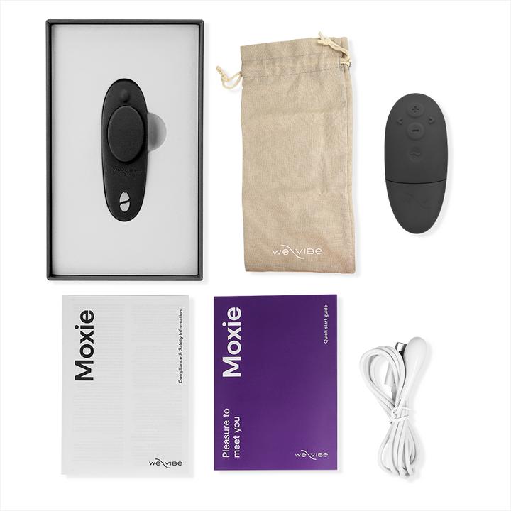 Actual product image We-Vibe Moxie+ Satin Black