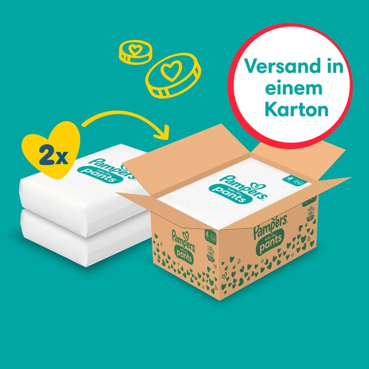 Produktbild Pampers Baby-Dry Pants (Gr. 4, Monatsbox, 180 Stück)
