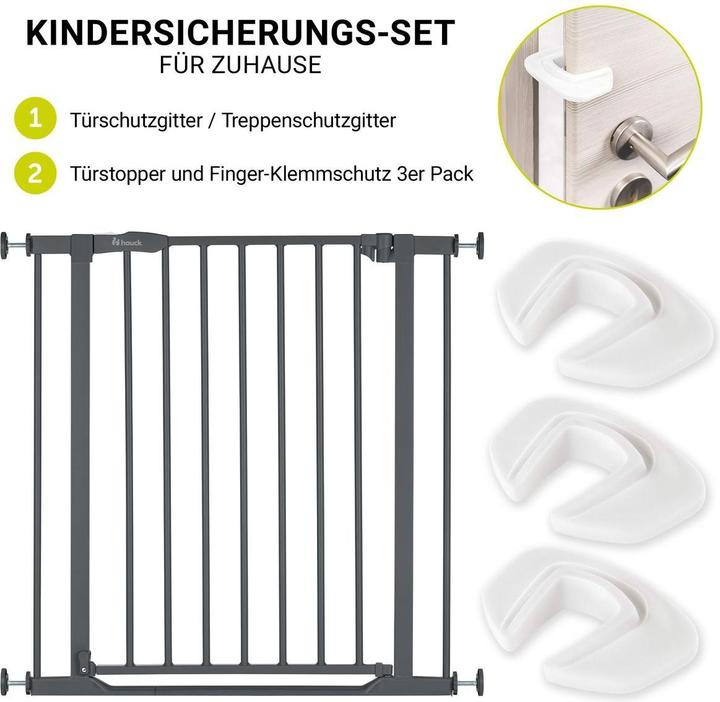 Produktbild Hauck Tür- & Treppenschutzgitter Türschutzgitter / Treppenschutzgitter Clear (75 cm)