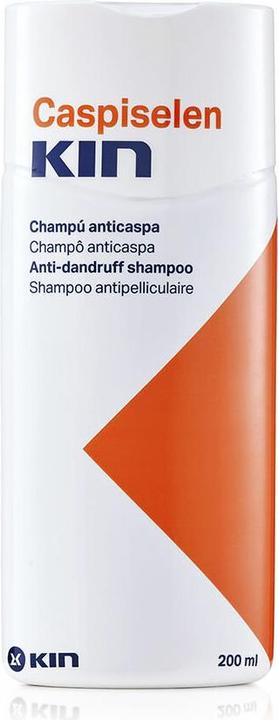 KIN Haar Unisex CASPISELEN Anti-Dandruff Shampoo 200ml (200 ml, Flüssiges Shampoo)