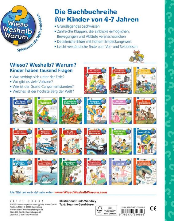 Actual product image Ravensburger Wir entdecken die Wunder der Natur (German, Guido Wandrey, Susanne Gernhäuser, 2016)