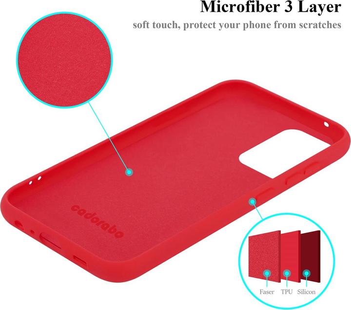 Actual product image Cadorabo TPU Liquid Silicone Case Cover (Samsung Galaxy A52 5G)