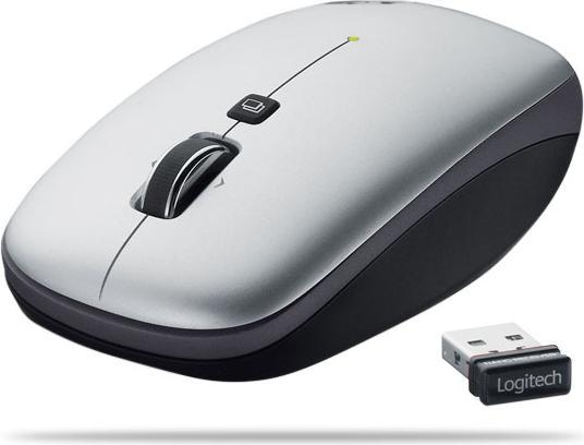 Produktbild Logitech V550 Nano Cordless Notebook Lasermaus, grau (Kabellos)