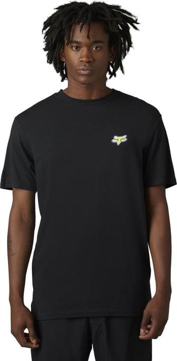 Actual product image Fox Tee 23 Morphic Ss Prem Blk S (S)