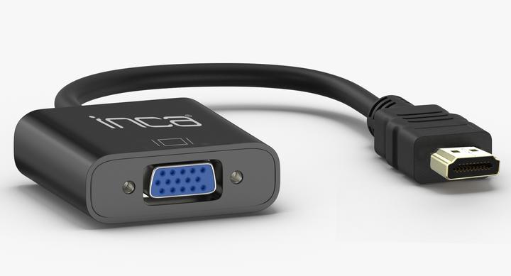 Actual product image Inca Adapter IHTV-7TS HDMI > VGA St. + USB Audio, 1080P, SW retail (HDMI)