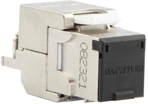 Produktbild Dätwyler IT Infra Keystone-Modul KS-T Plus 1/8 tool-less Cat.6A (IEC) 1 (Keystone Modul)