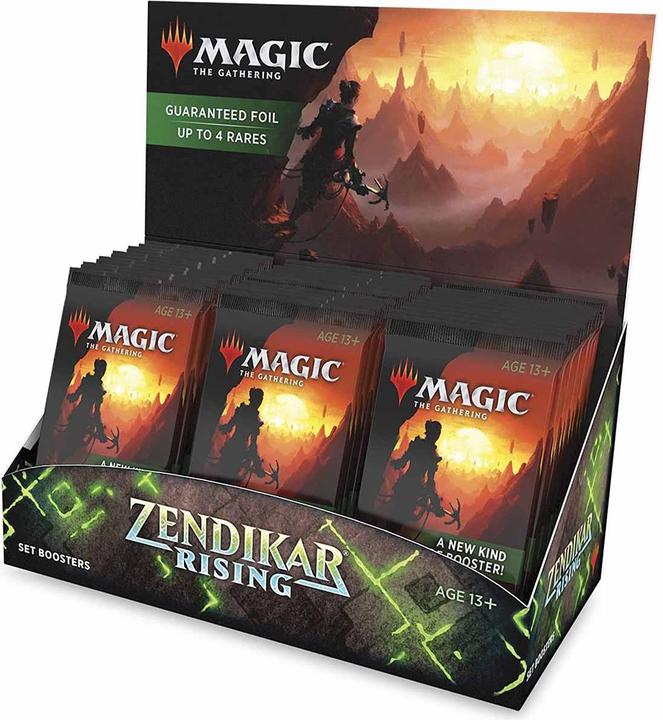 Image du produit Magic the Gathering Zendikar Rising - Set Booster Display EN (Anglais, Affichage du booster)