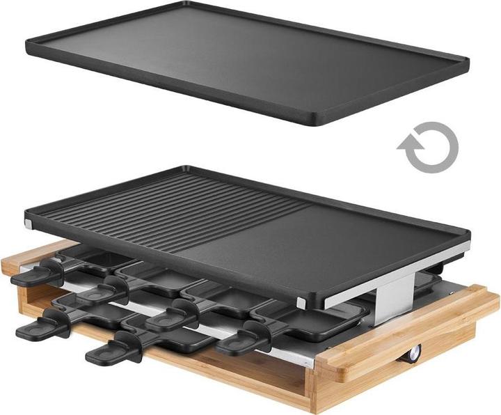 Produktbild Weber Home Bamboo Raclette Grill für 8 Pers.
