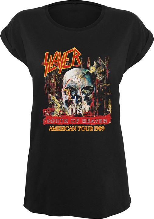 Immagine prodotto Merchcode Maglietta da donna Slayer - South of Heaven Front Basic - 138405 (L)