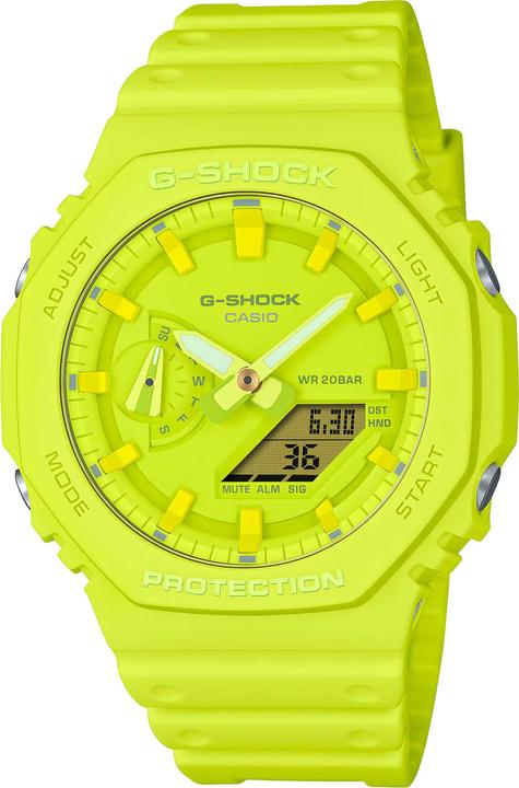 G-Shock GA-2100-9A9ER (Chronograph, 45 mm)