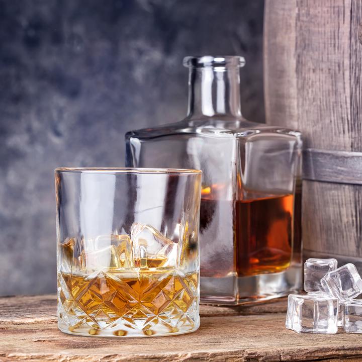 Actual product image Relaxdays Glasses set of 4 (2.50 dl, 4 x, Whisky glass)