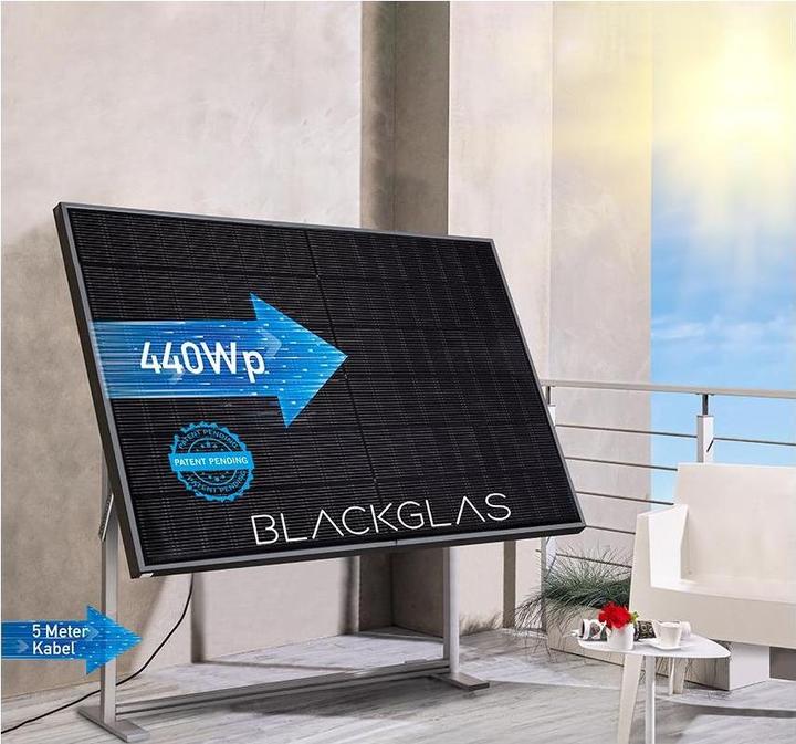 Actual product image Blackglas Solar system ECOtablet 440 W (440 W)
