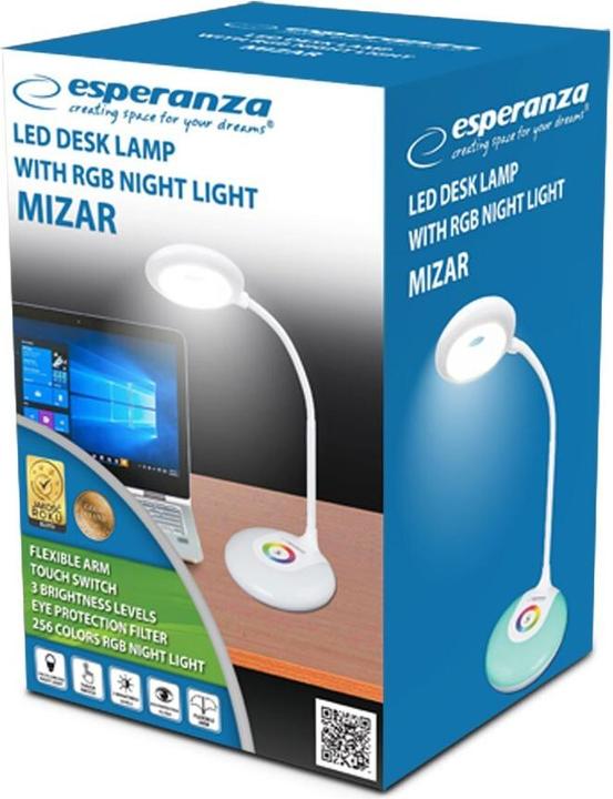 Image du produit Esperanza ELD117 Lampe de bureau RGB 256 couleurs