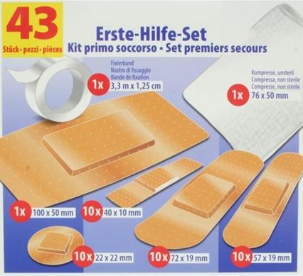 Produktbild Magni Erste-Hilfe-Set 43-tlg. (Erste Hilfe Set Zubehör)