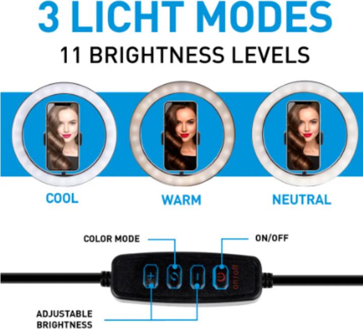 Immagine prodotto Grundig Anello luminoso per selfie D25cm 120LED