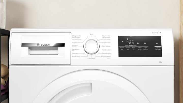 Produktbild Bosch Hausgeräte WTH83VV3 (8 kg, Rechts, EU-Stecker)