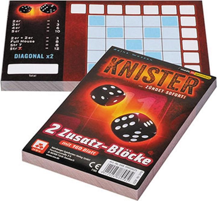 Produktbild Knister Zusatzblöcke Blatt (Deutsch)