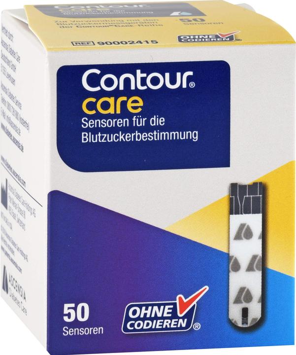 Produktbild Single-Let CONTOUR CARE Sensoren, 50 St. Teststreifen (Teststreifen)