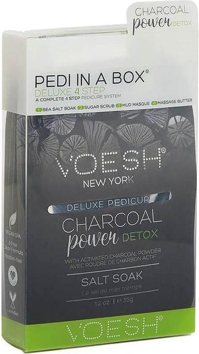 Immagine prodotto Voesh Pedi Charc Pow Det (Crema piedi e gel piedi, Pediluvio, Maschera del piede, 1 ml)