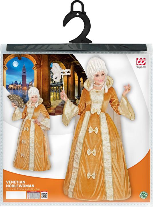 Produktbild Widmann Venezianische Edeldame mit Kleid mit Reifunterrock, Umhang (S)