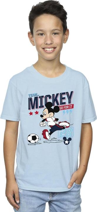 Immagine prodotto Disney Mickey Mouse Team Mickey Football Maglietta Ragazzi (140, 146)