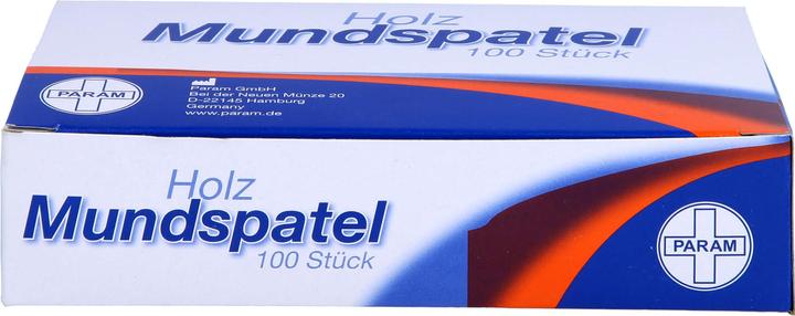 Produktbild Holzmundspatel, 100 St. Holzspatel