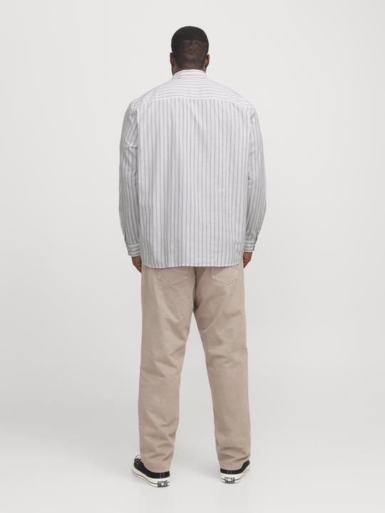 Actual product image Jack & Jones Jjeoxford Shirt L/S S21 Noos Pls (XXL)