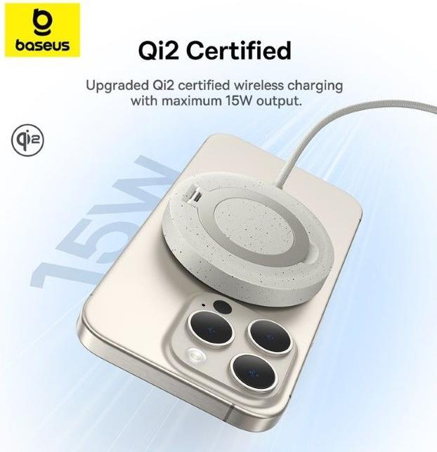 Produktbild Baseus Simple Mini4 Series Qi2 MagSafe Wireless Charger (15 W)