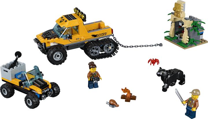 Produktbild LEGO Mission Dschungel-Halbkettenfahrzeug (60159, LEGO City)