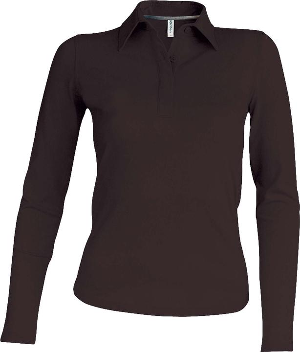 Kariban Damen Poloshirt mit langen Ärmeln