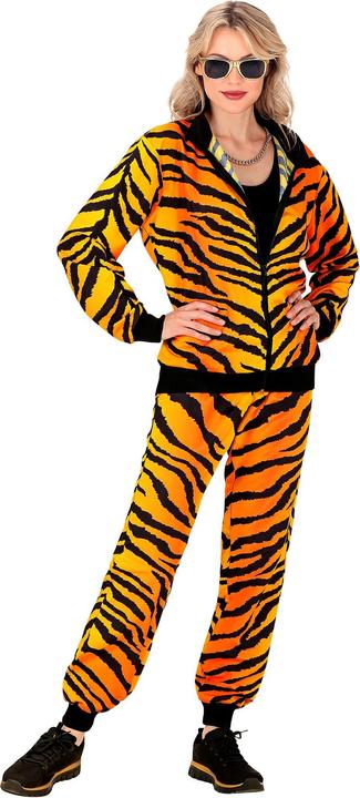Produktbild Widmann PARTY FASHION TRAININGSANZUG MIT TIGERMUSTER (Oberteil, Hose), XXL (XXL)