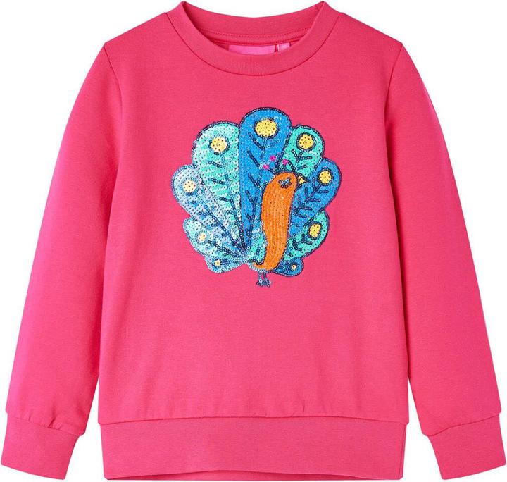 VidaXL Kinder-Sweatshirt Knallrosa 92,Material: 95 % Baumwolle. 5 (92)
