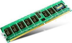 Actual product image Transcend 4GB DDR2 667MHz REG DIMM 5-5-5 2Rank (1 x 4GB, 667 MHz, DDR2-RAM, DIMM)