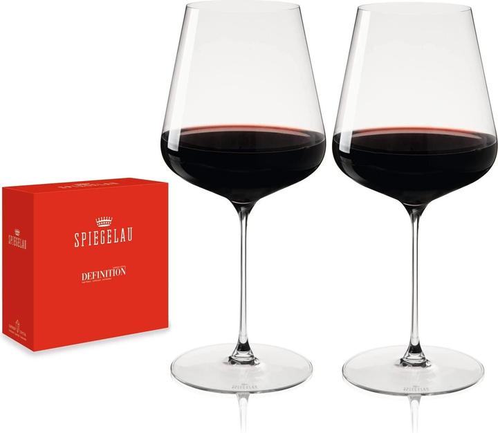 Actual product image Spiegelau Definition of (75 cl, 2 Glasses, Red wine glasses)