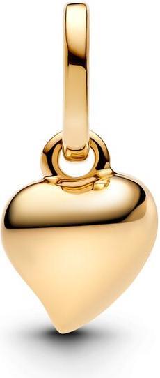 Actual product image Pandora Heart mini Dangle Charm (Metal, Gold plated)