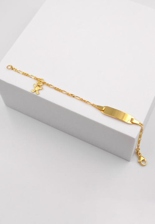 Produktbild Muau Bär (14 cm, 750/18K Gelbgold)