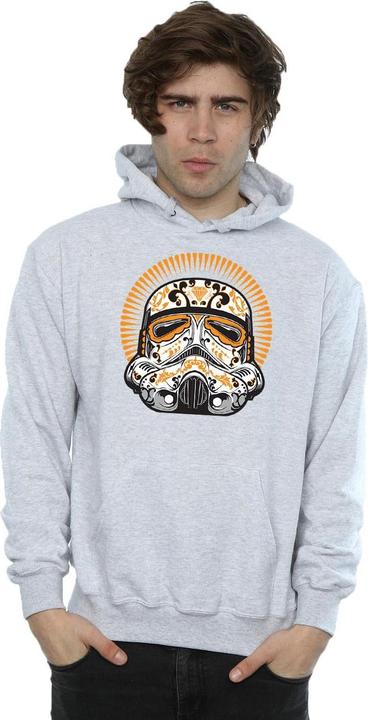 Immagine prodotto Star Wars Stormtrooper Dia De Los Muertos Felpa con Cappuccio Uomo (XL)
