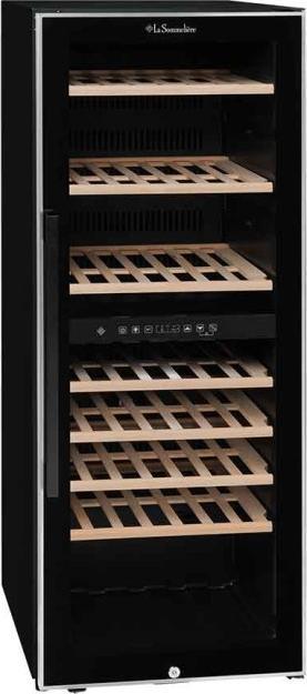 Image du produit La Sommelière Cave à vin double zone ECS812Z 75 bouteilles